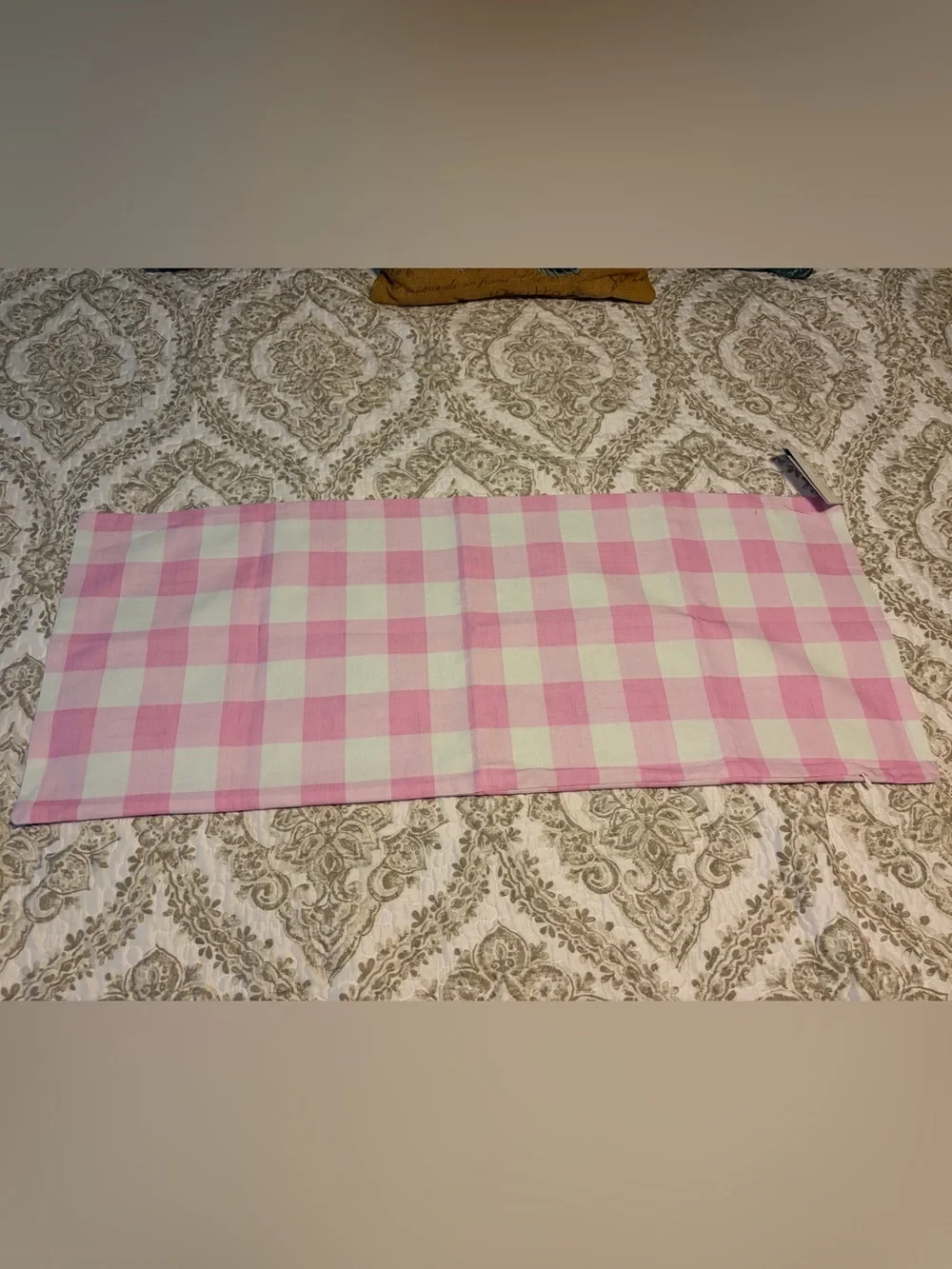Pink Buffalo Check Pillow Cover - Soft Decorative Accent